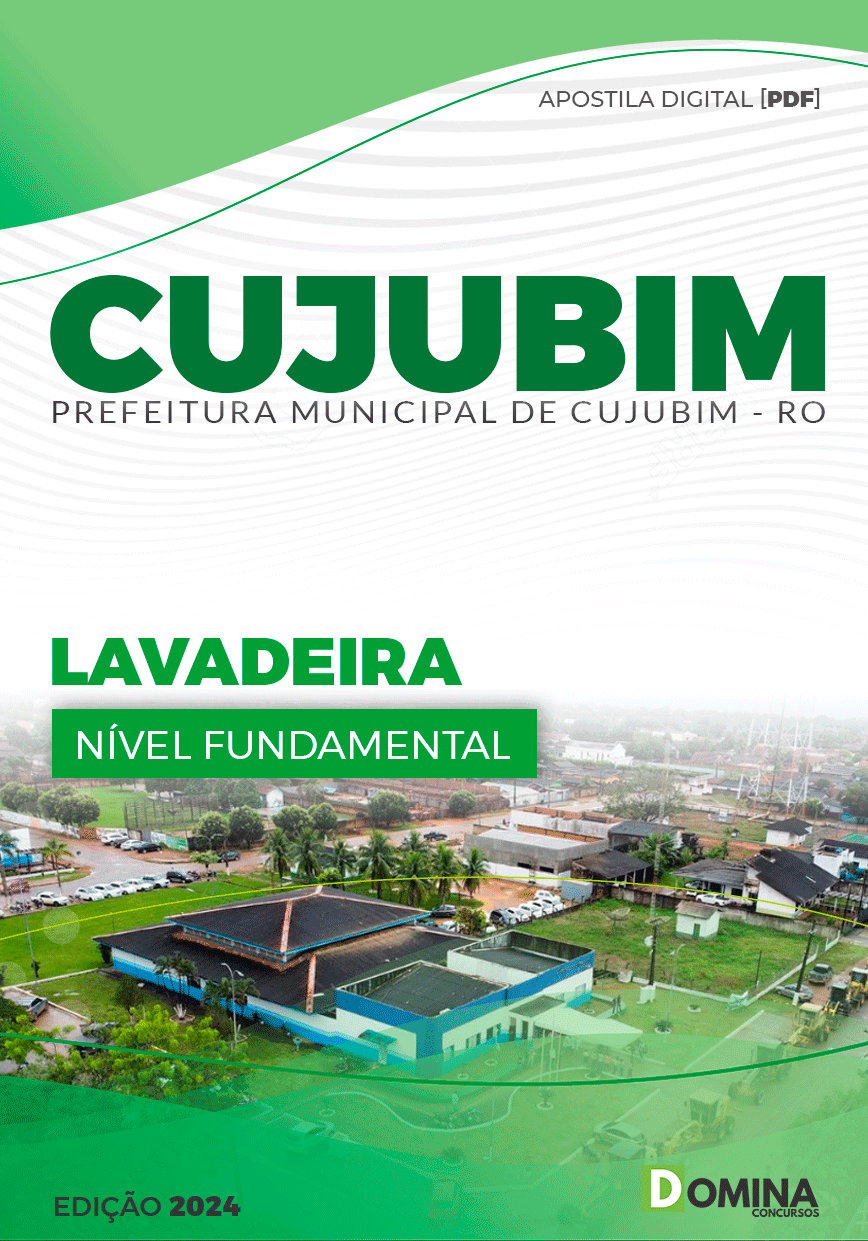 Apostila Pref Cujubim RO 2024 Lavadeira