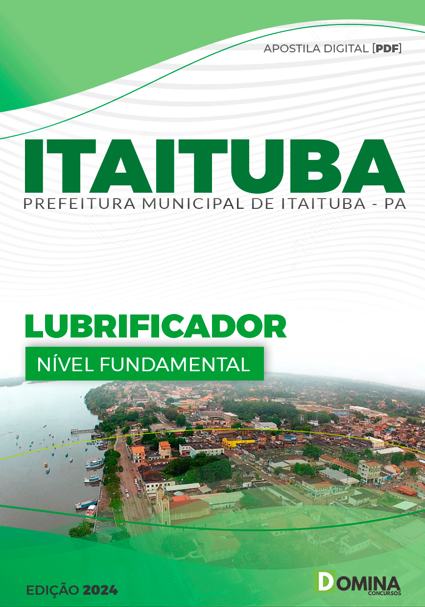 Apostila Pref Itaituba PA 2024 Lubrificador