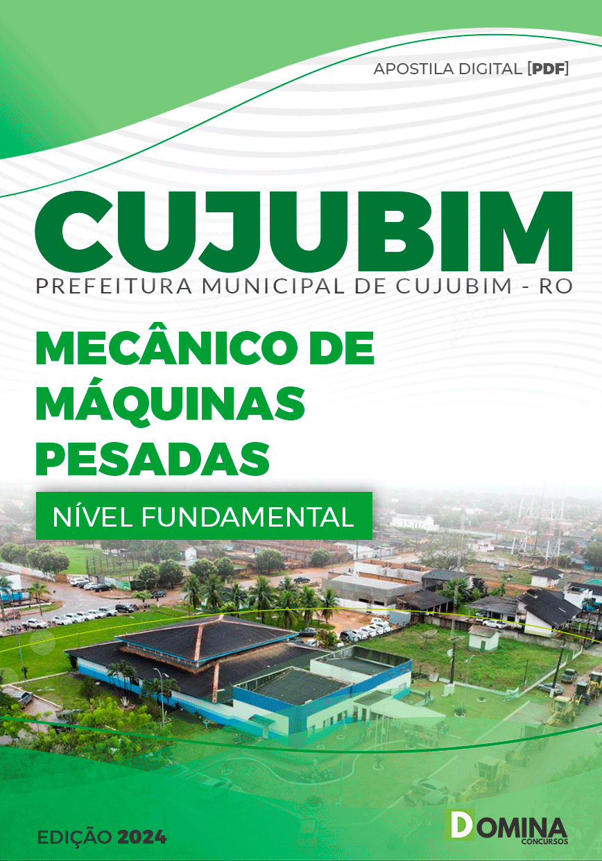 Apostila Pref Cujubim RO 2024 Mecânico de Máquinas Pesadas