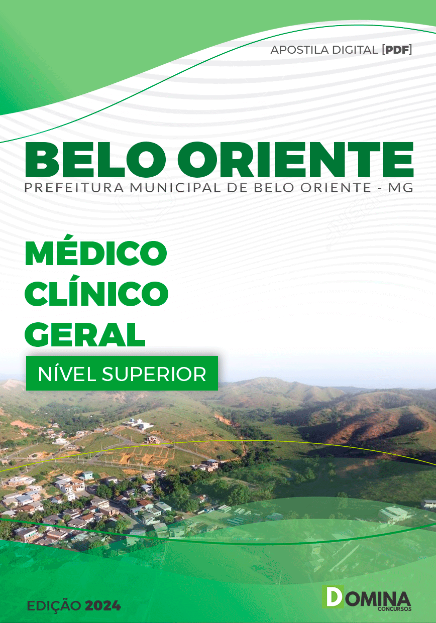 Apostila Pref Belo Oriente MG 2024 Médico Clínico Geral