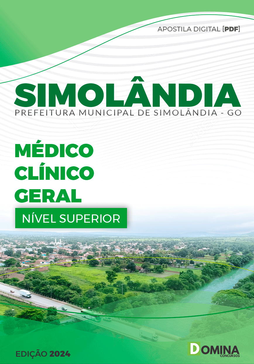 Apostila Pref Simolândia GO 2024 Médico Clínico Geral