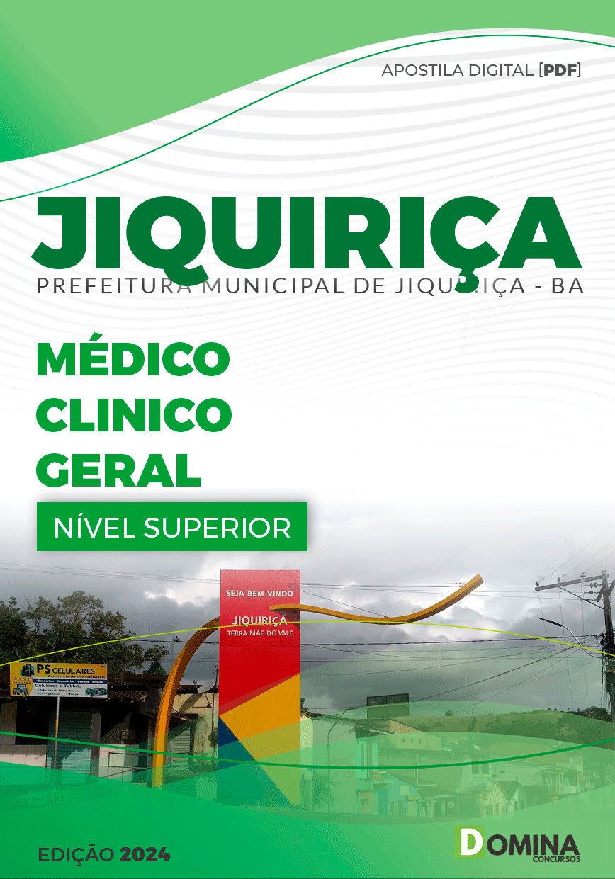 Apostila Pref Jiquiriça BA 2024 Médico Clínico Geral