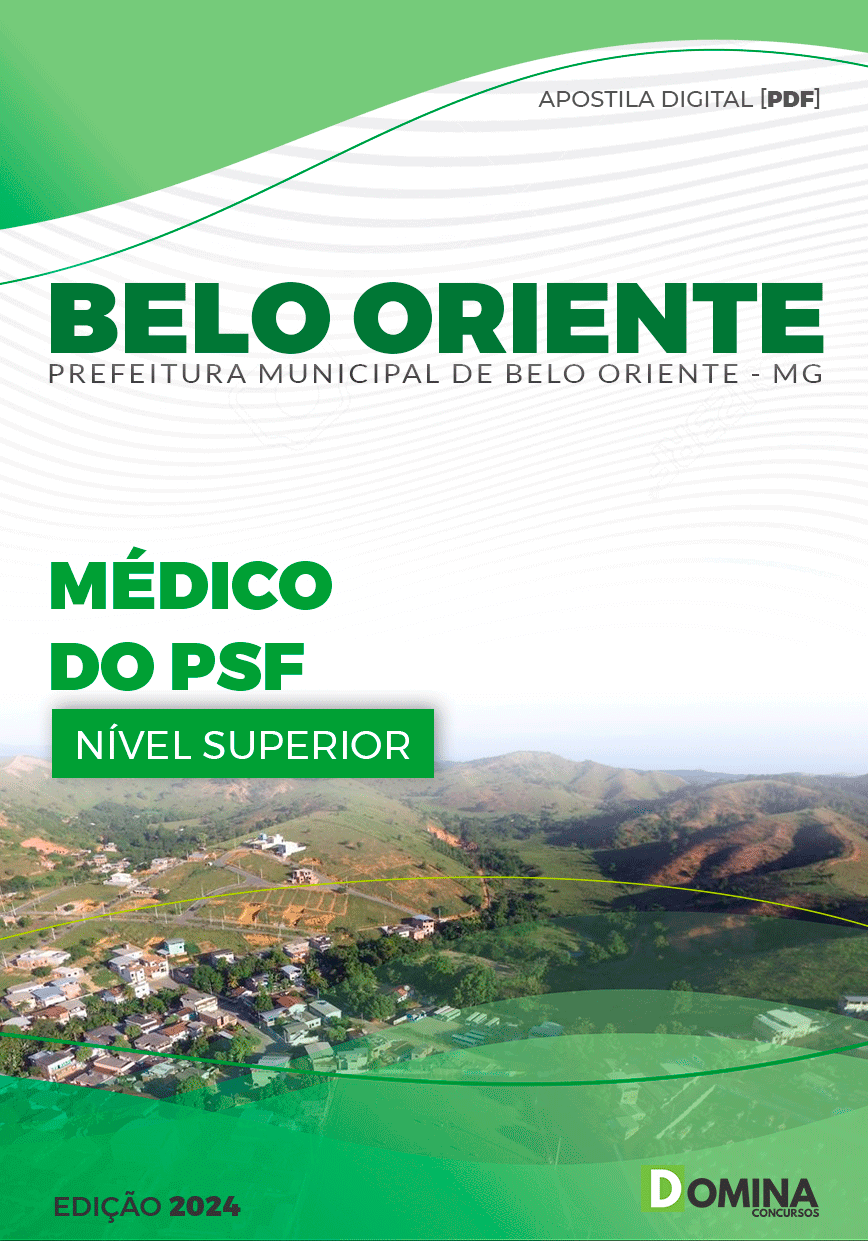 Apostila Pref Belo Oriente MG 2024 Médico PSF