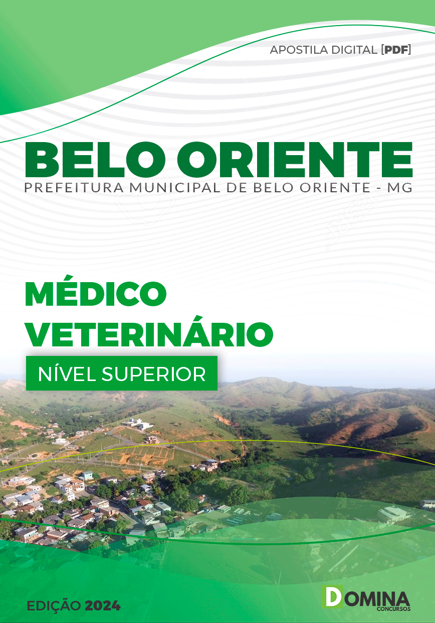 Apostila Pref Belo Oriente MG 2024 Médico Veterinário