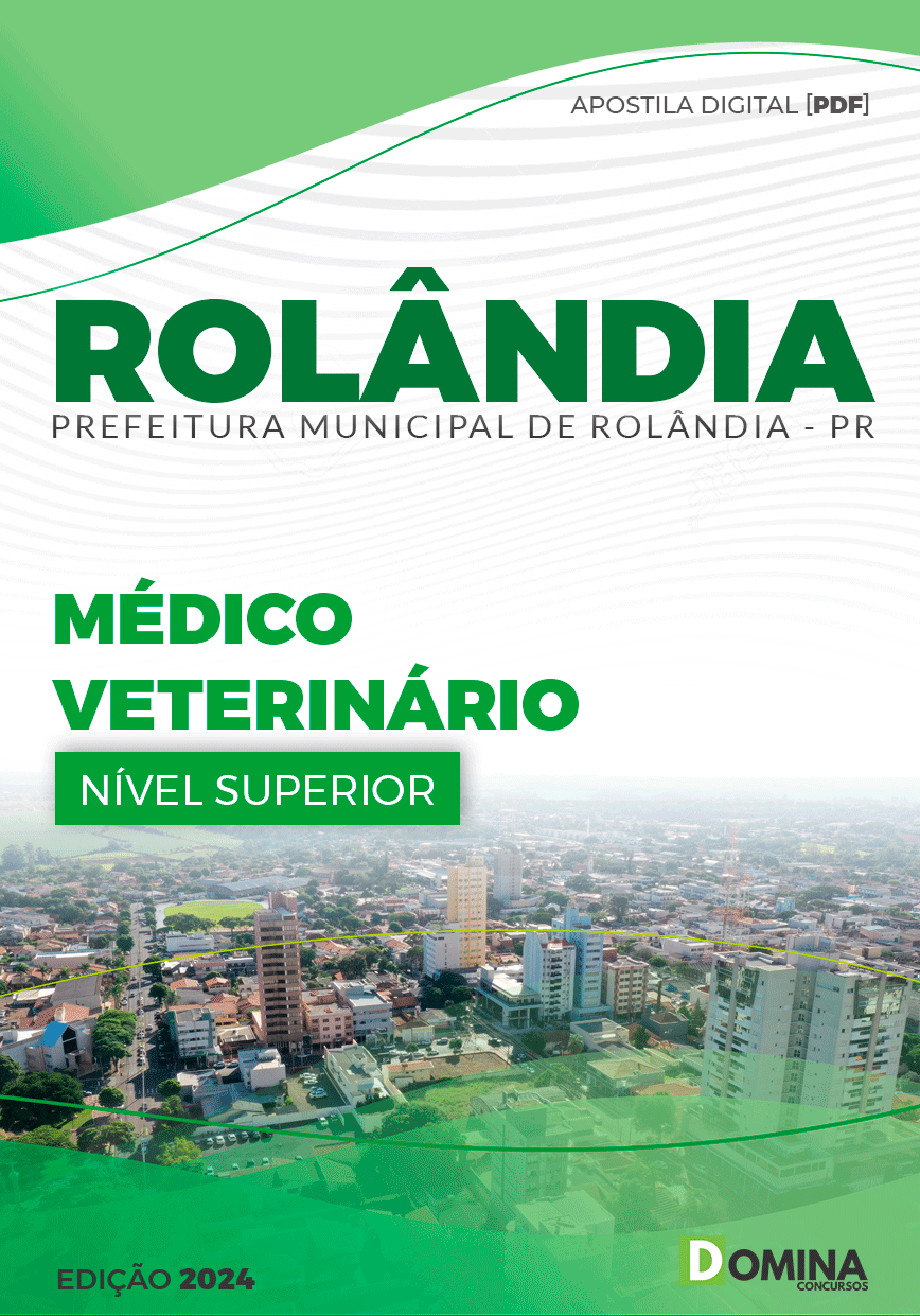 Apostila Pref Rolândia PR 2024 Médico Veterinário