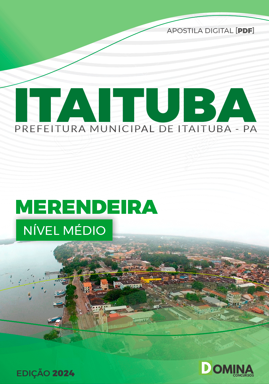 Apostila Pref Itaituba PA 2024 Merendeira