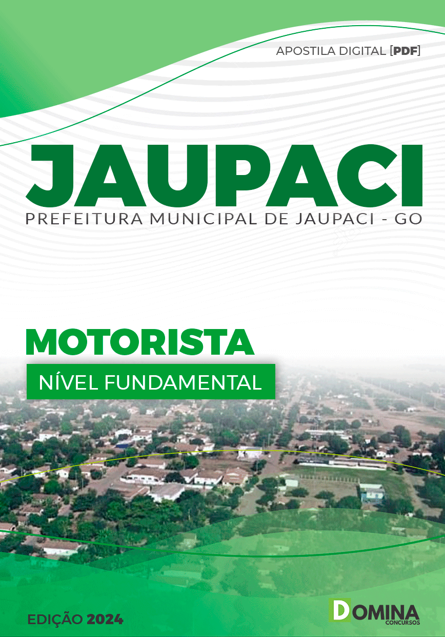 Apostila Pref Jaupaci GO 2024 Motorista