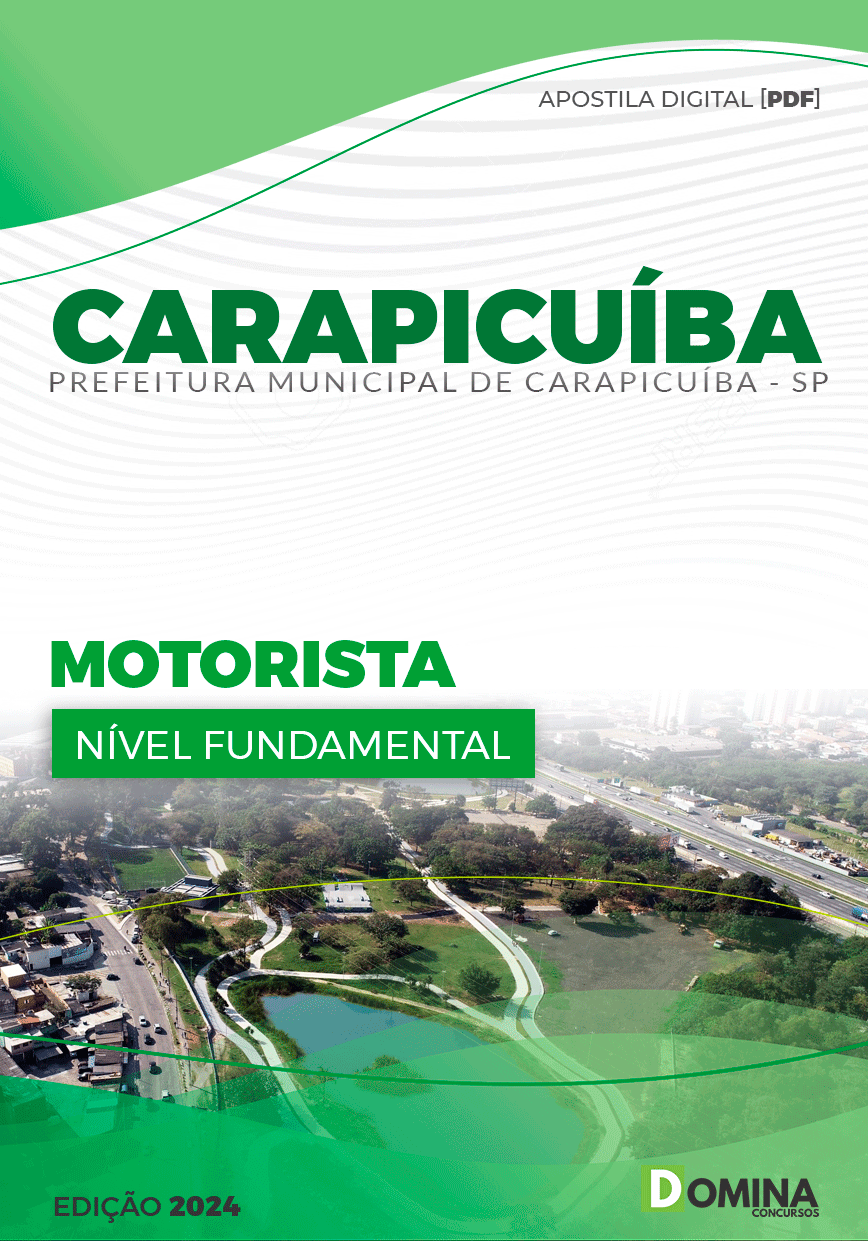 Apostila Pref Carapicuíba SP 2024 Motorista
