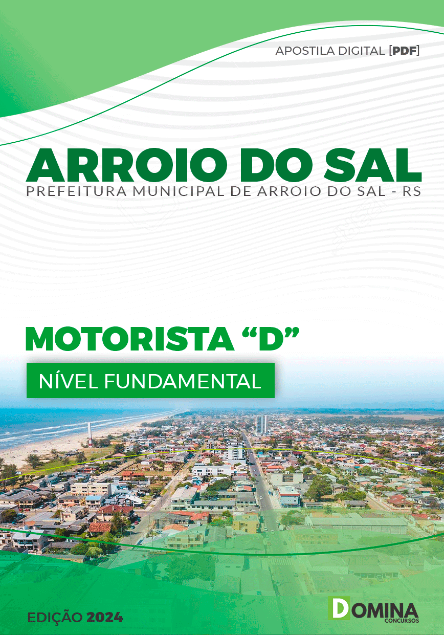 Apostila Pref Arroio do Sal RS 2024 Motorista D