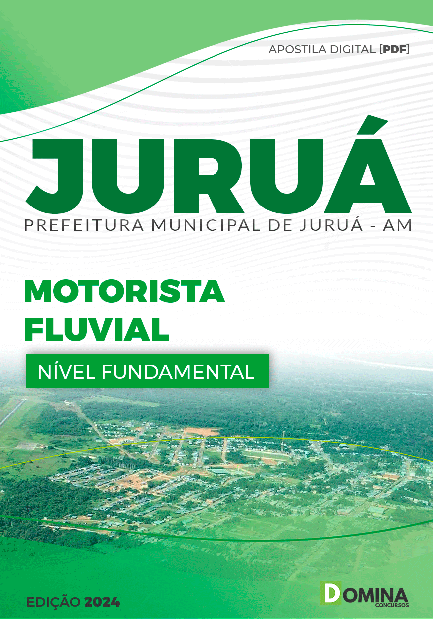Apostila Concurso Pref Juruá AM 2024 Motorista Fluvial