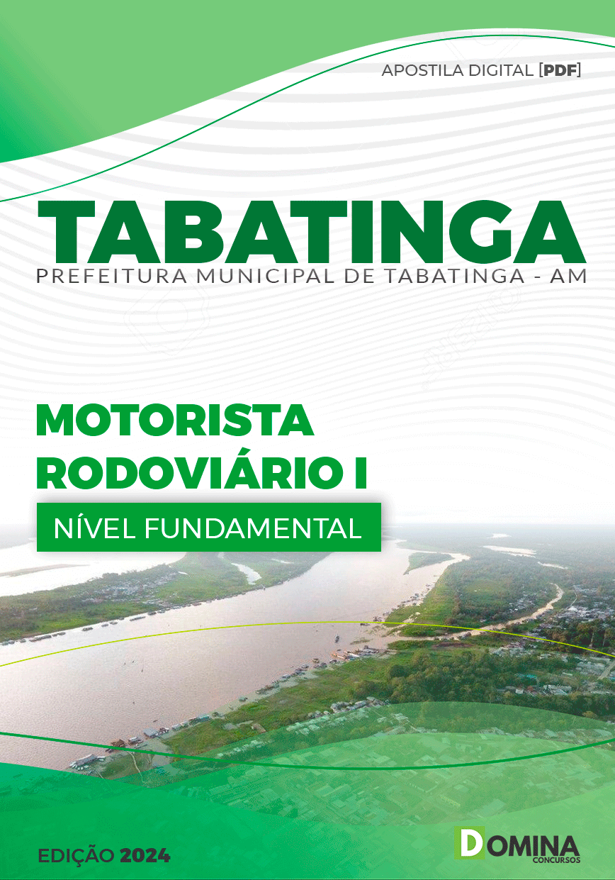 Apostila Pref Tabatinga AM 2024 Motorista Rodoviário