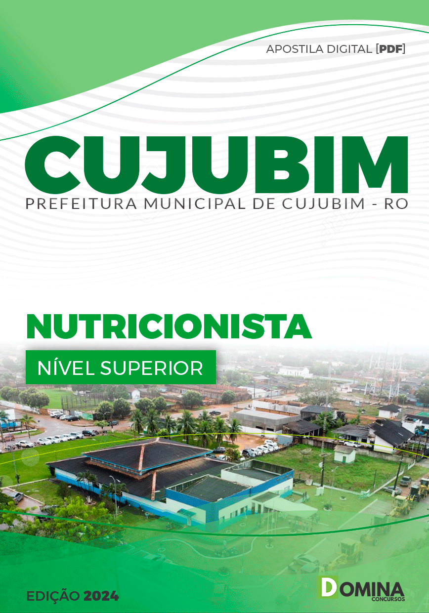 Apostila Pref Cujubim RO 2024 Nutricionista