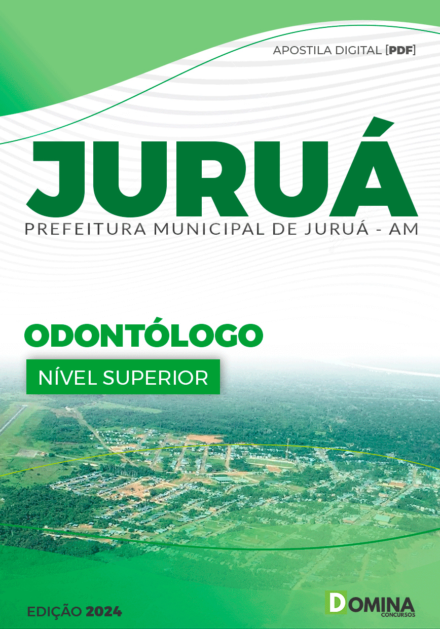 Apostila Concurso Pref Juruá AM 2024 Odontólogo