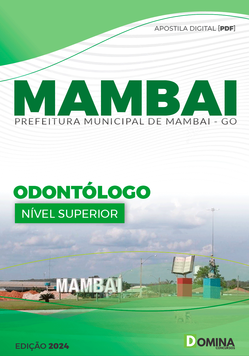 Apostila Pref Mambai GO 2024 Odontólogo