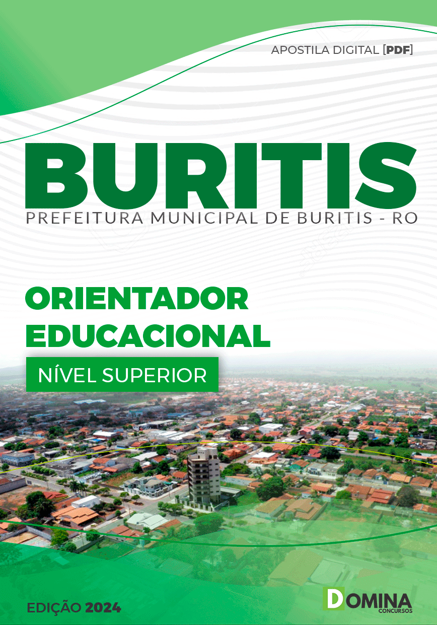 Apostila Pref Buritis RO 2024 Orientador Educacional