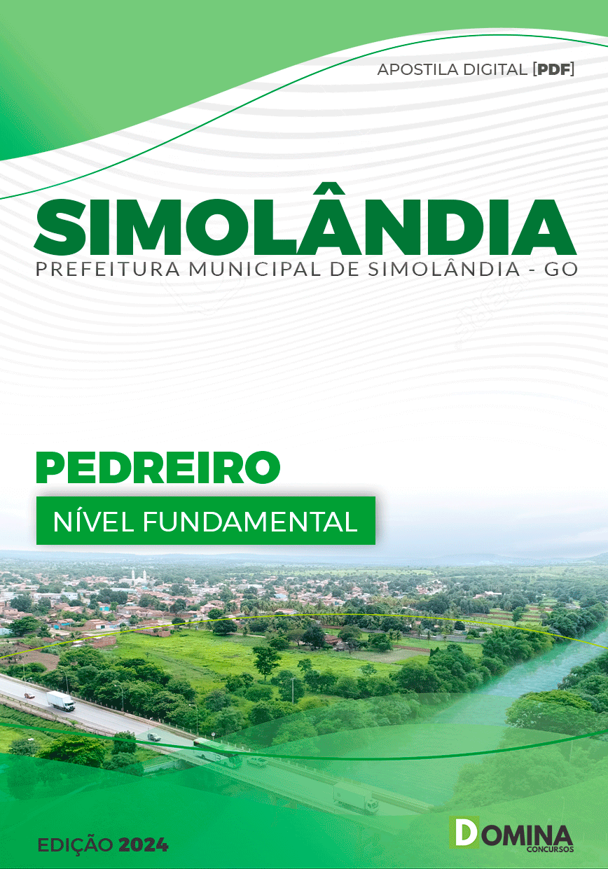 Apostila Pref Simolândia GO 2024 Pedreiro
