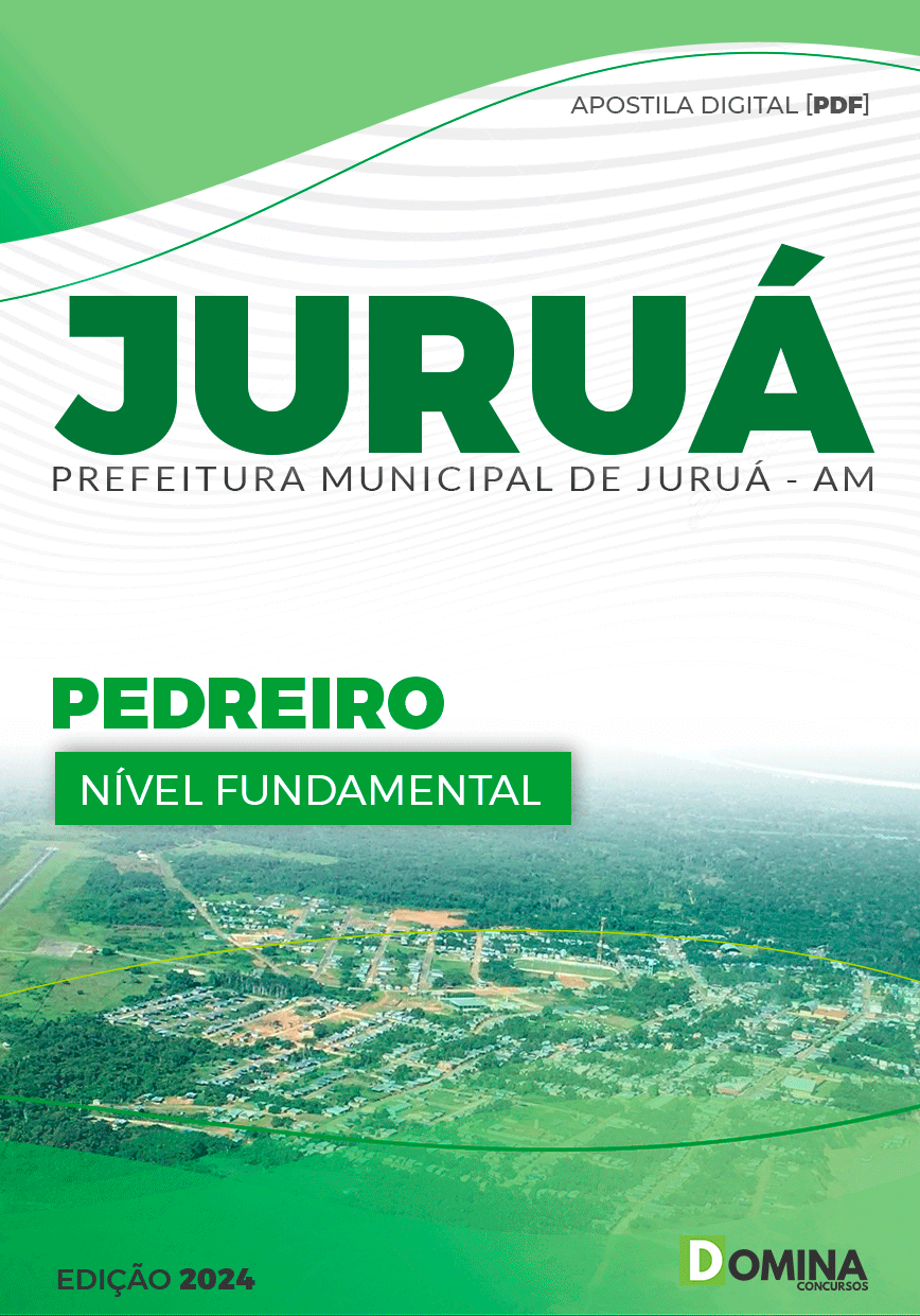 Apostila Concurso Pref Juruá AM 2024 Pedreiro