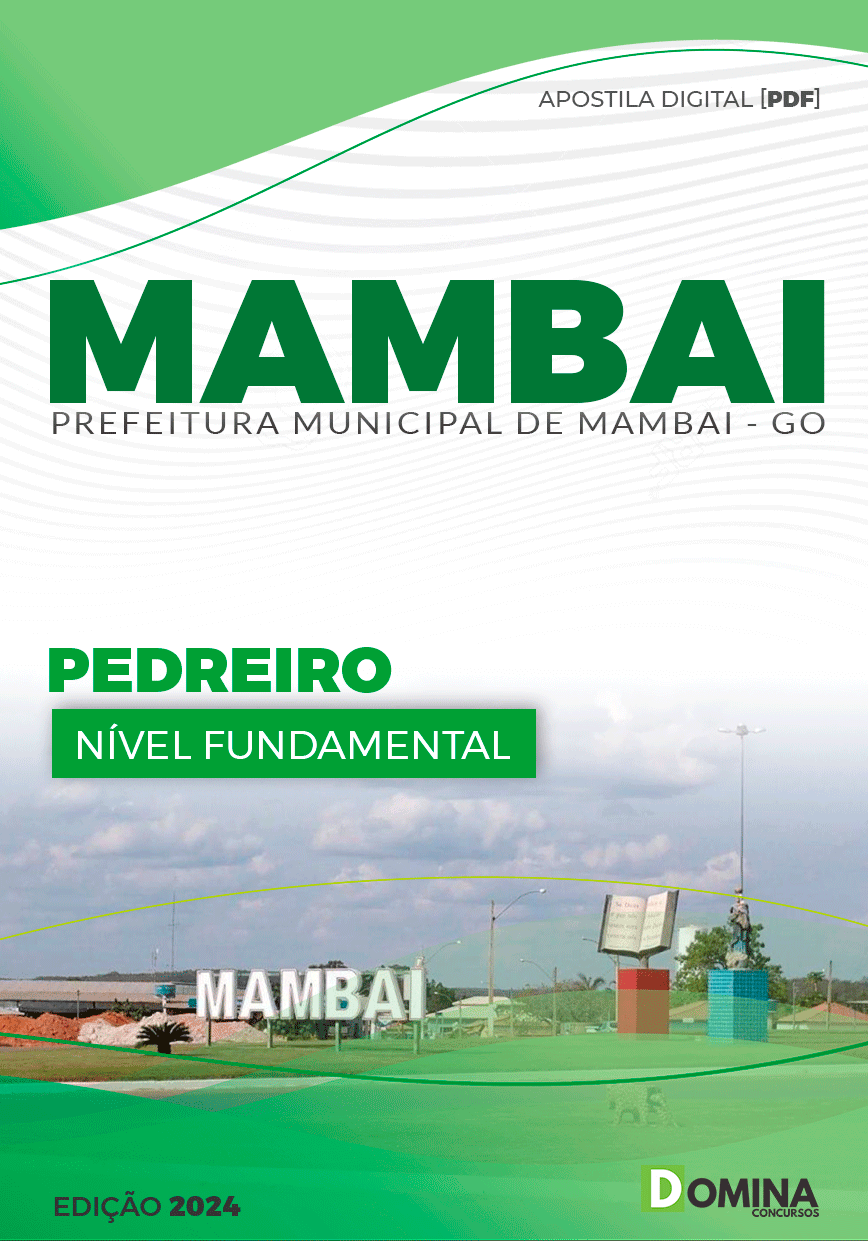 Apostila Pref Mambai GO 2024 Pedreiro