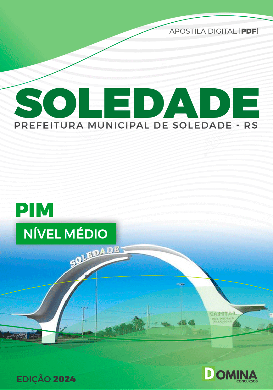 Apostila Pref Soledade RS 2024 Primeira Infância Melhor PIM