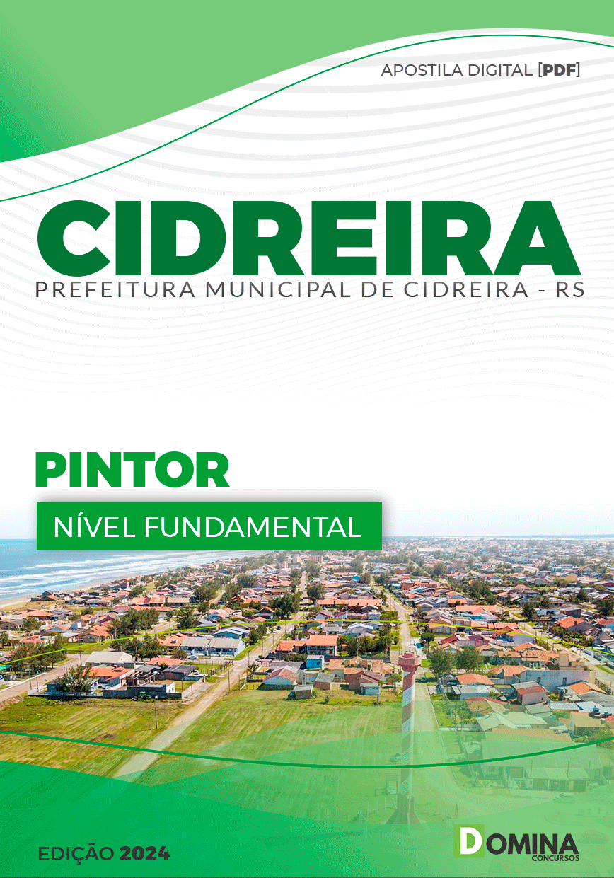 Apostila Pref Cidreira RS 2024 Pintor