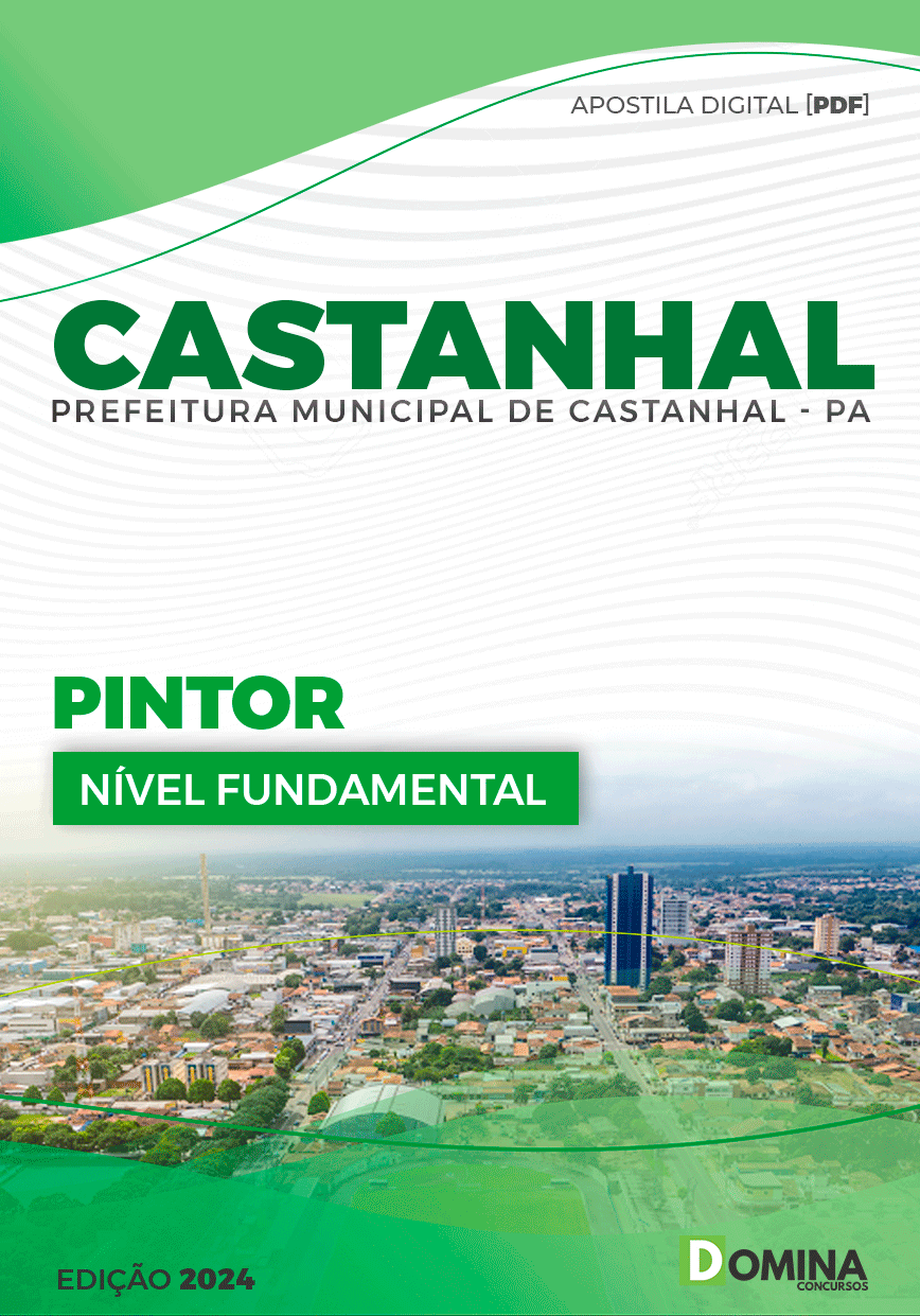 Apostila Pref Castanhal PA 2024 Pintor