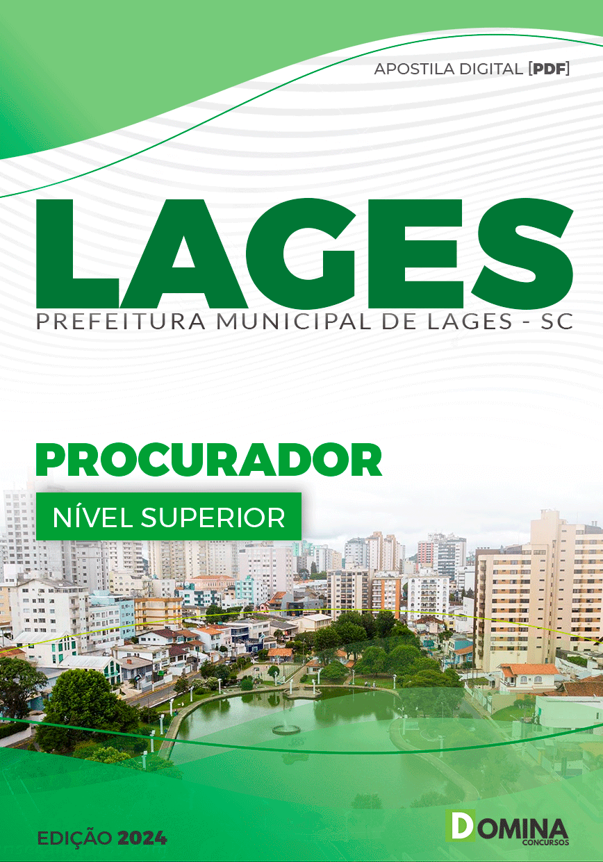 Apostila Pref Lages SC 2024 Procurador