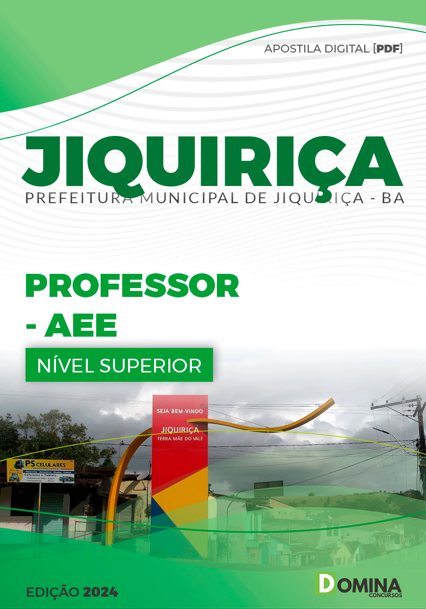 Apostila Pref Jiquiriça BA 2024 Professor AEE