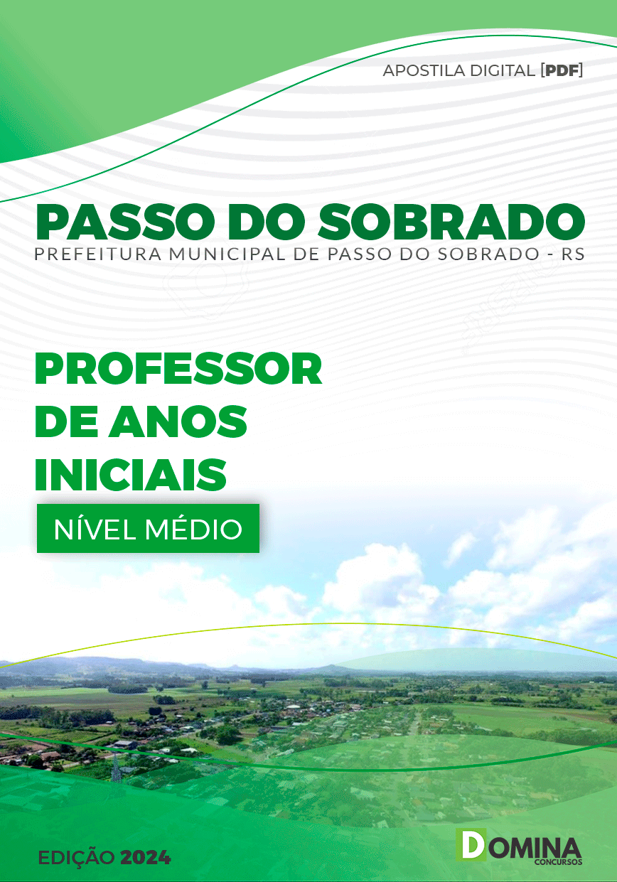 Pref Passo do Sobrado RS 2024 Professor de Anos Iniciais