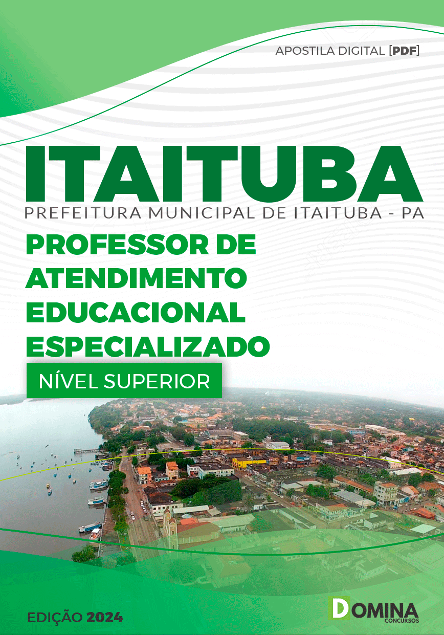 Apostila Pref Itaituba PA 2024 Professor de AEE