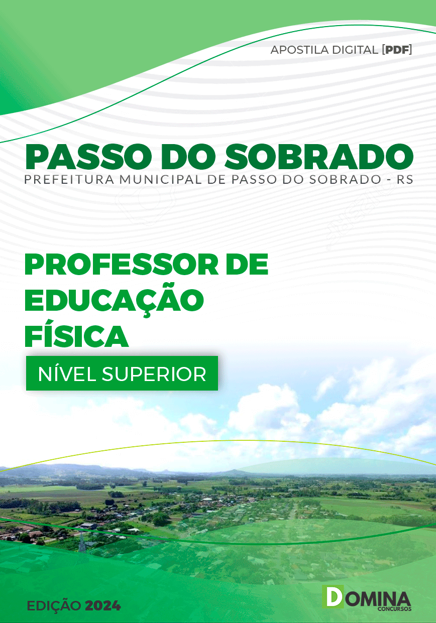 Pref Passo do Sobrado RS 2024 Professor de Educação Física