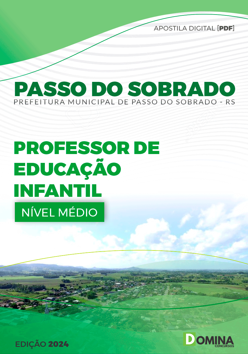Pref Passo do Sobrado RS 2024 Professor de Educação Infantil