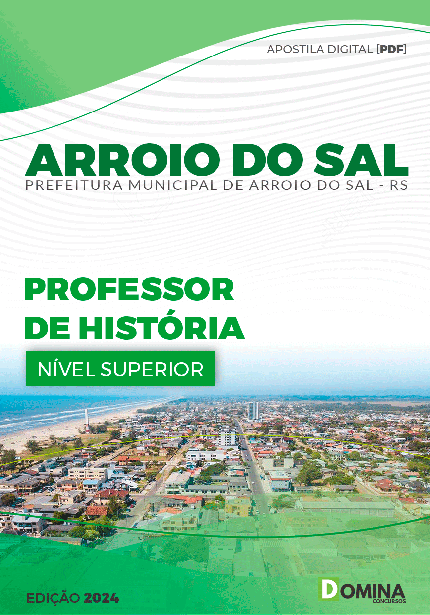 Apostila Pref Arroio do Sal RS 2024 Professor de História