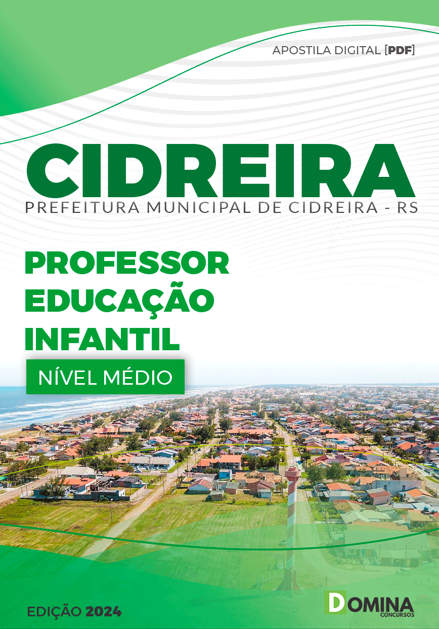 Apostila Pref Cidreira RS 2024 Professor Educação Infantil