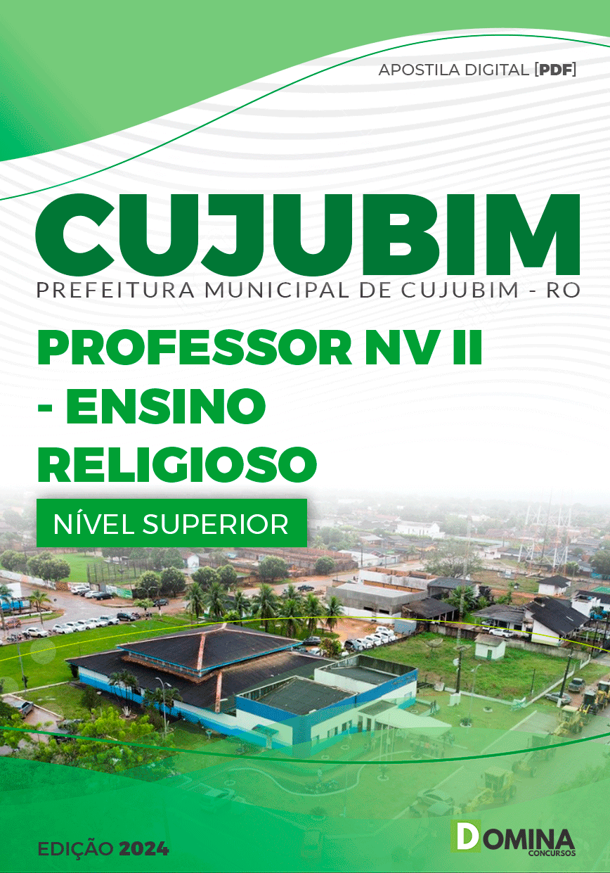 Apostila Pref Cujubim RO 2024 Professor de Ensino Religioso