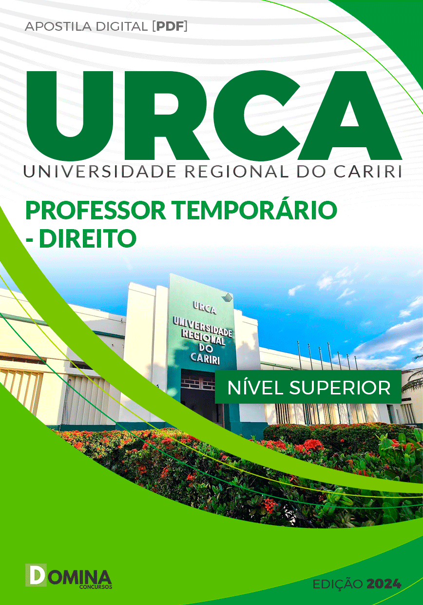 Apostila Pref URCA CE 2024 Professor Temporário Direito