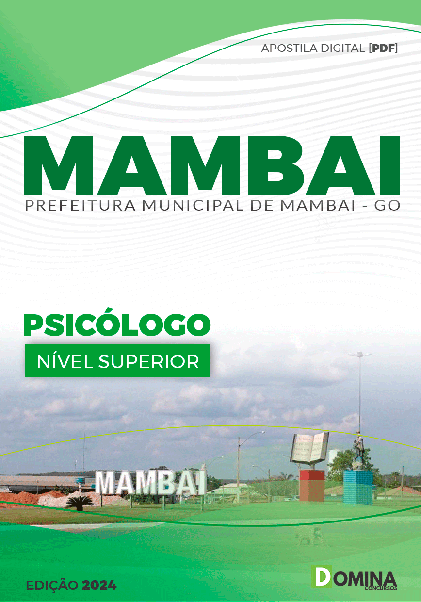 Apostila Pref Mambai GO 2024 Psicólogo