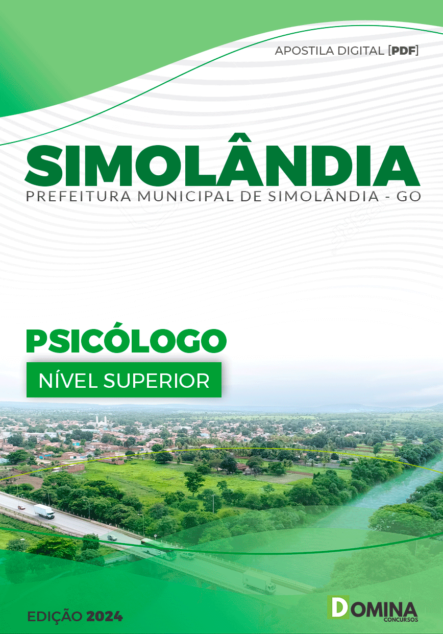 Apostila Pref Simolândia GO 2024 Psicólogo