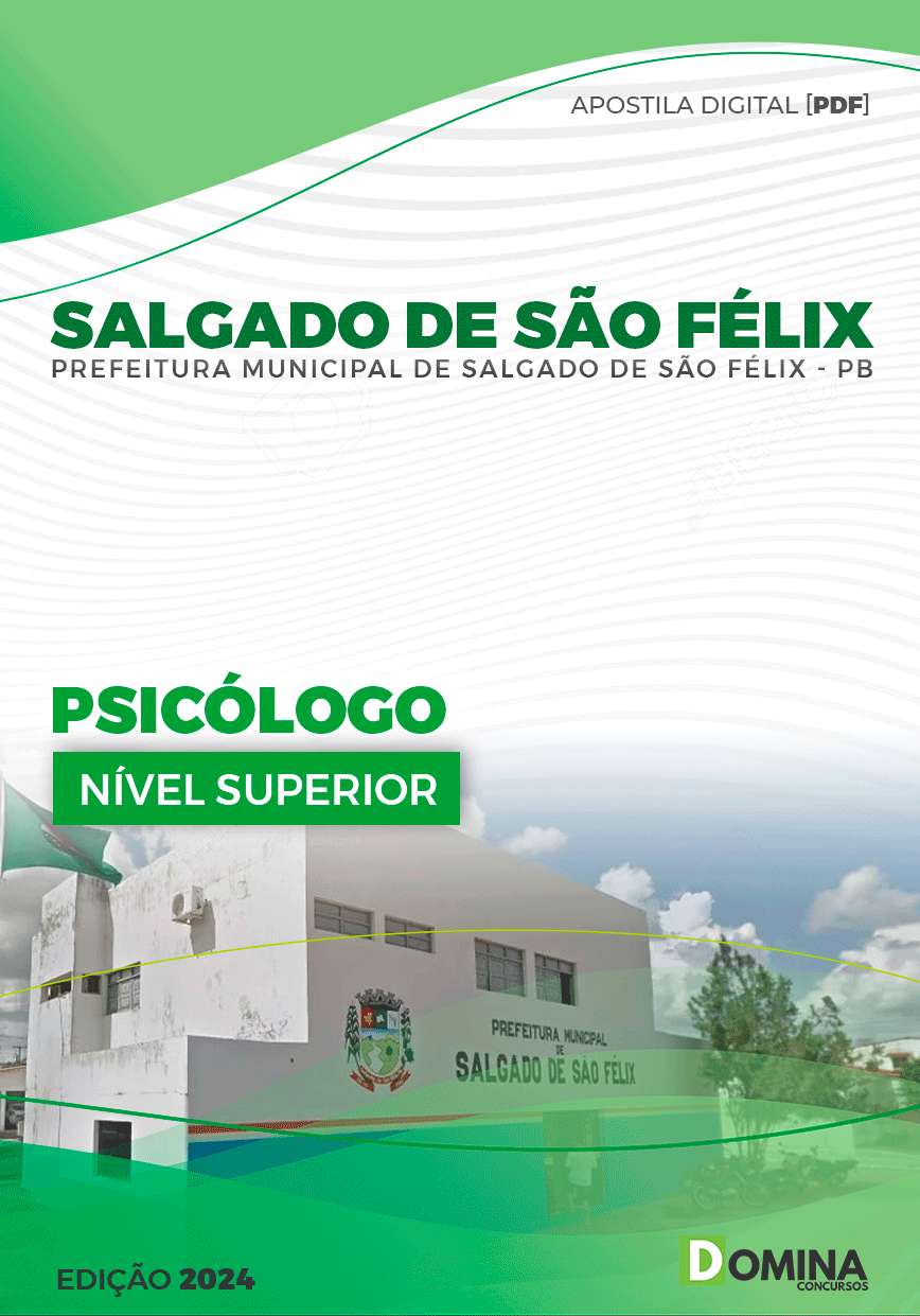 Apostila Pref Salgado de São Félix PB 2024 Psicólogo