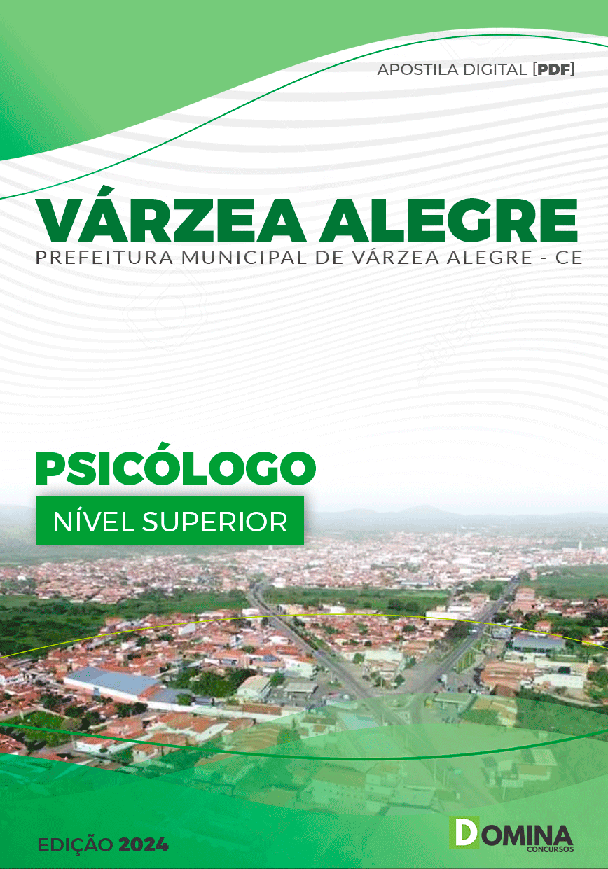 Apostila Pref Várzea Alegre CE 2024 Psicólogo