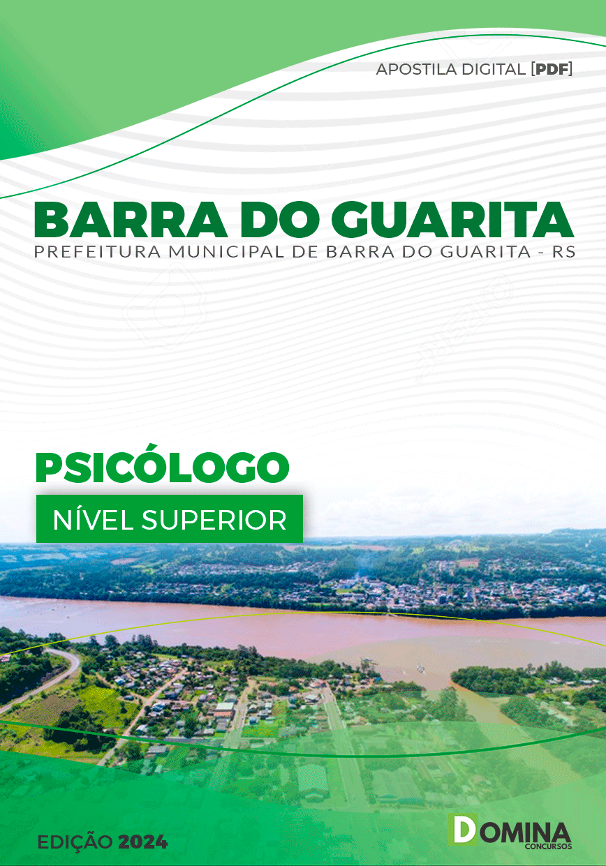 Apostila Pref Barra do Guarita RS Psicólogo