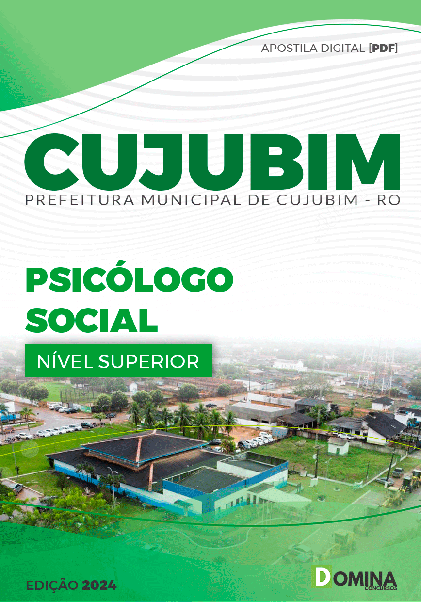 Apostila Pref Cujubim RO 2024 Psicólogo Social