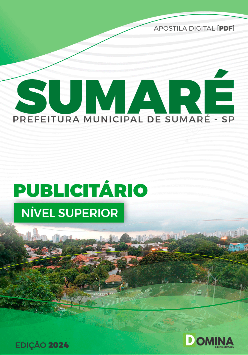 Apostila Pref Sumaré SP 2024 Publicitário