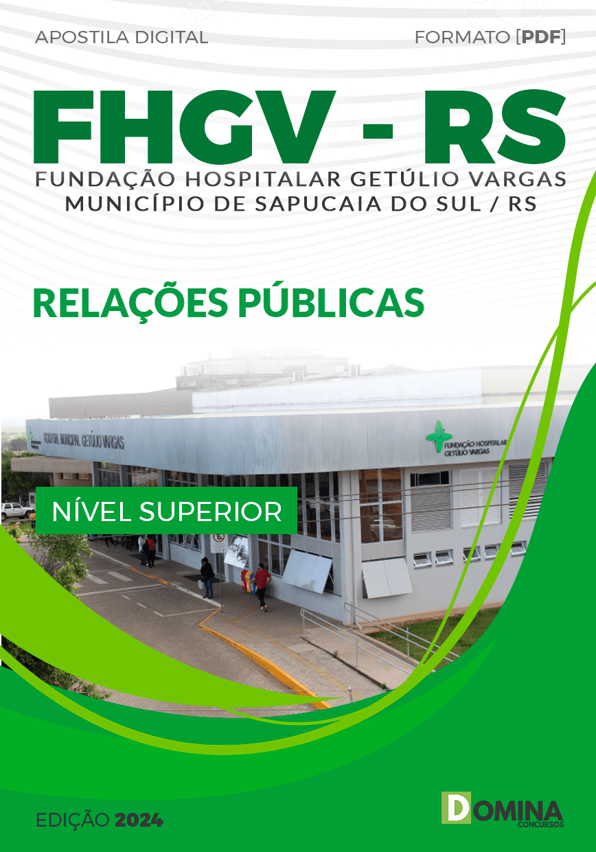 Apostila Concurso FHGV RS 2024 Relações Públicas