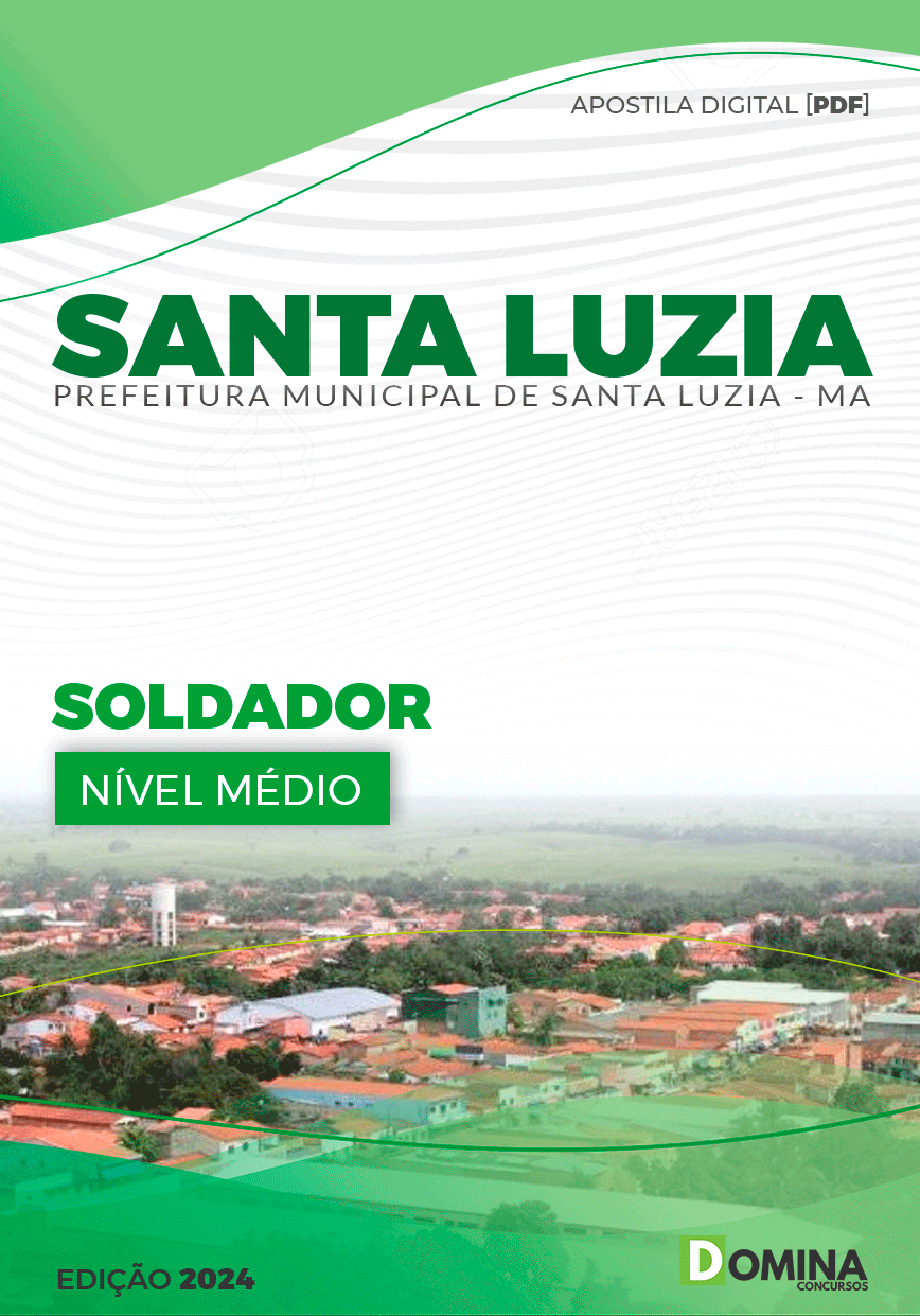 Apostila Pref Santa Luzia MA 2024 Técnico Soldador