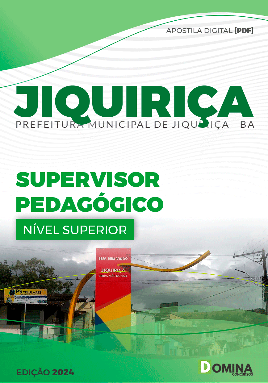 Apostila Pref Jiquiriça BA 2024 Supervisor Pedagógico