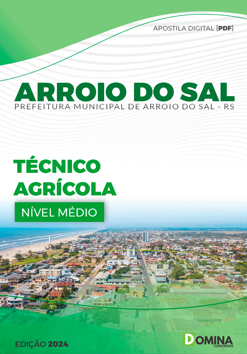 Apostila Pref Arroio do Sal RS 2024 Técnico Agrícola