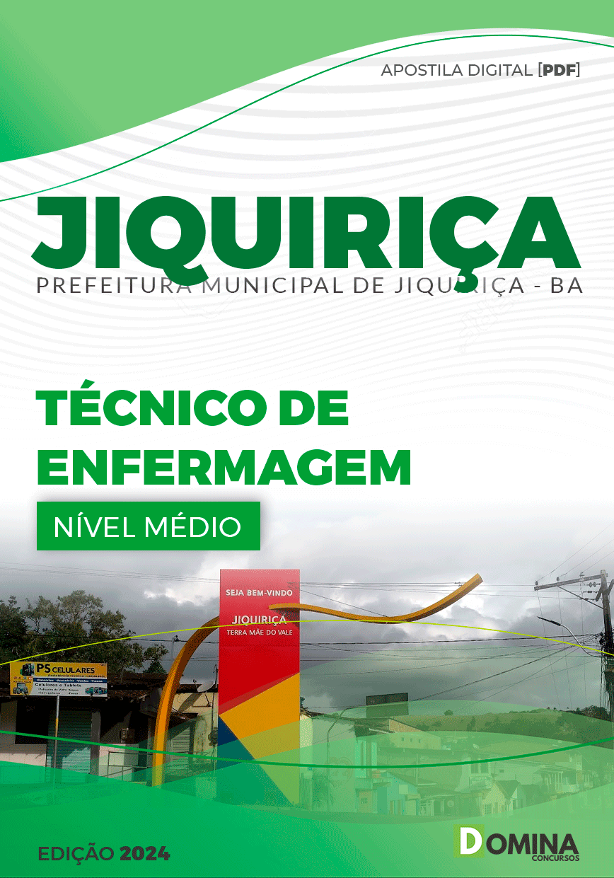 Apostila Pref Jiquiriça BA 2024 Técnico Enfermagem