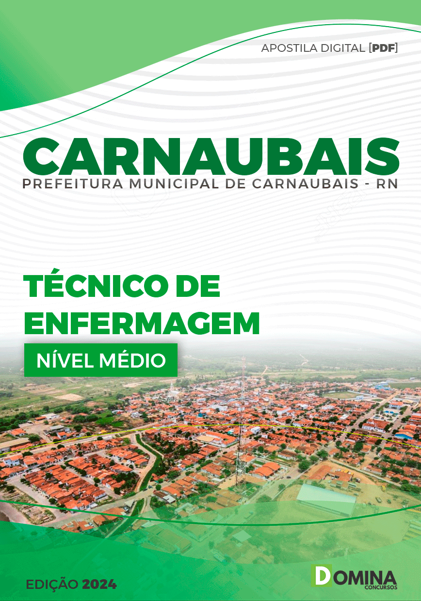 Apostila Pref Carnaubais RN 2024 Técnico Enfermagem