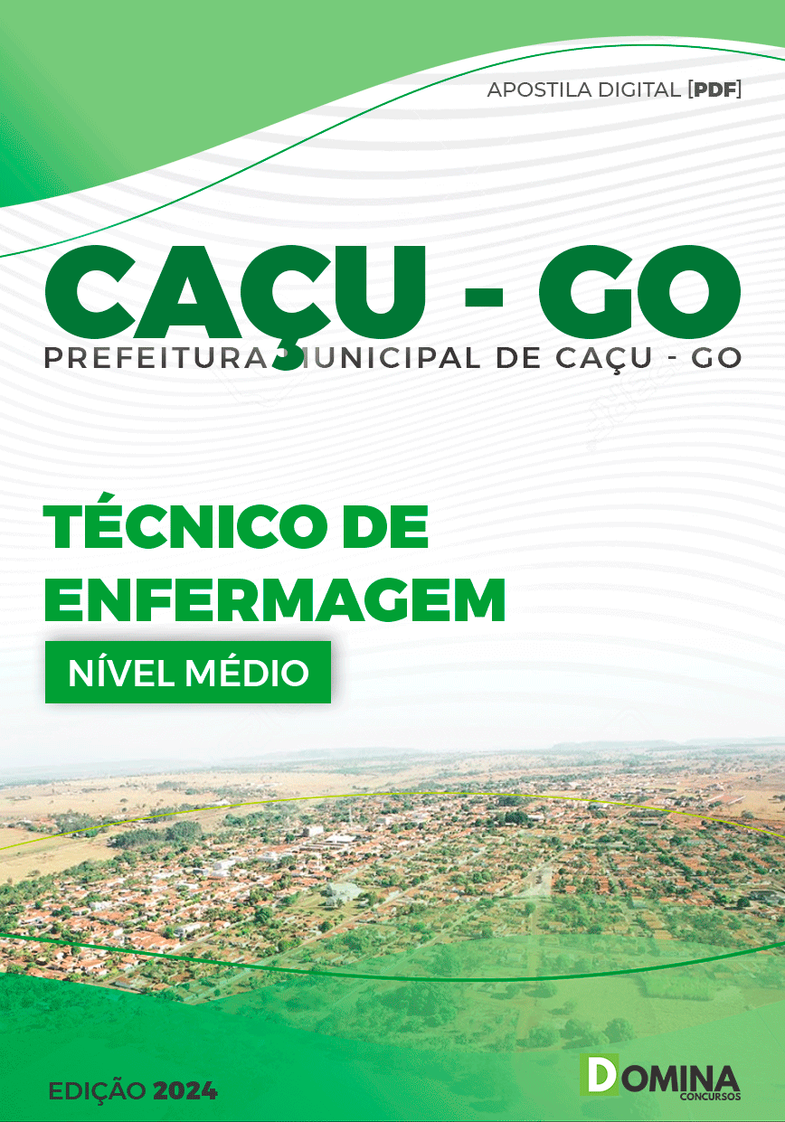 Apostila Pref Caçu GO 2024 Técnico de Enfermagem
