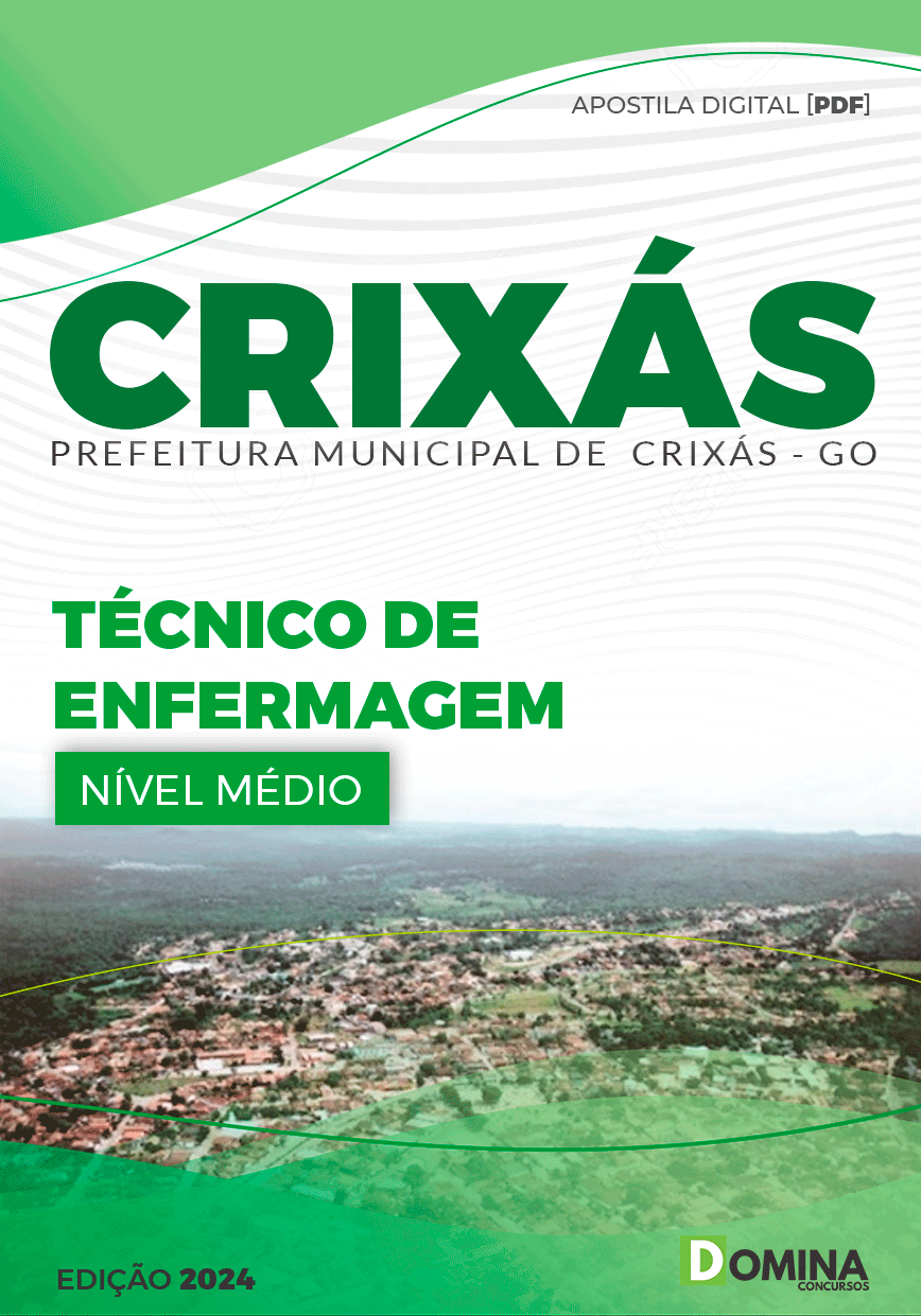 Apostila Pref Crixás GO 2024 Técnico Enfermagem